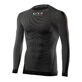 Camiseta interior ciclismo y moto de lana Merino TS3 Color Negro - Talla S/M